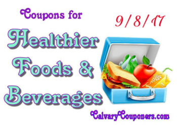 Healthier food coupons for 9-8-17