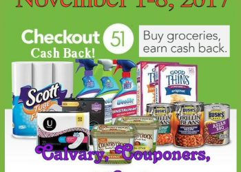 Checkout 51 Cash back November 1 2017