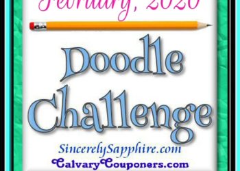February 2020 doodle challenge header