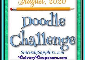 August 2020 Doodle Challenge header