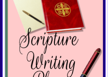 September 2020 scripture writing plan header