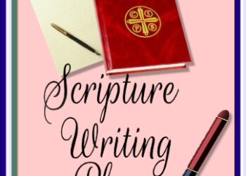 May 2021 scripture writing plan header