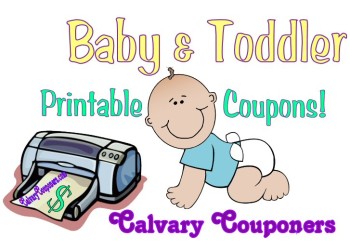 Baby and Toddler Printable Coupons