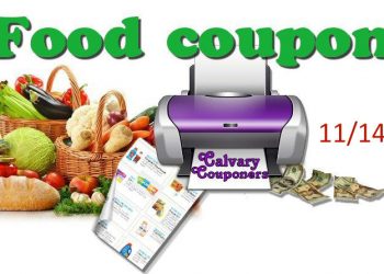 Food Only Coupons for 11-14-17