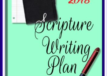 September 2018 Scripture Writing Plan